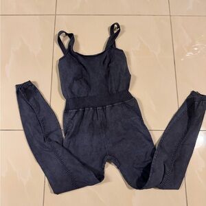Free People Movement Jumpsuit | Good Karma | Athleisure One Piece | M/L